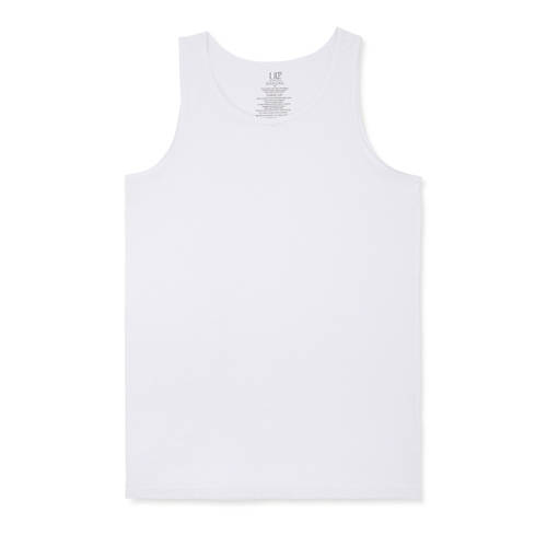 Détails 1, Débardeurs pour hommes, blanc, taille M