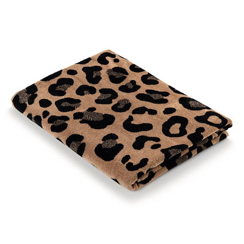 Dettagli 1, Telo da mare morbido, leopardato