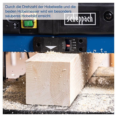Details 1, Dickenhobelmaschine PLM1800