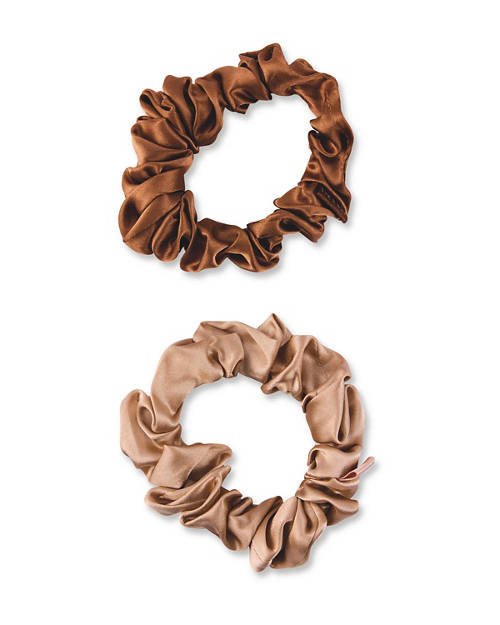Front shot 2, Silk Scrunchies
