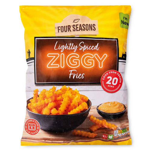 Lightly Spiced Ziggy Fries