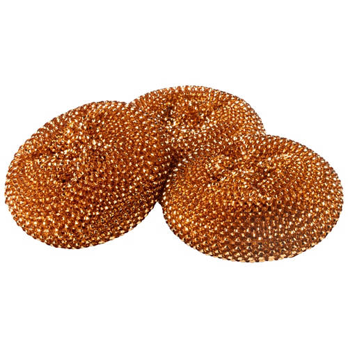 Vista frontale 1, Assortimento di accessori per la pulizia, spugnette abrasive