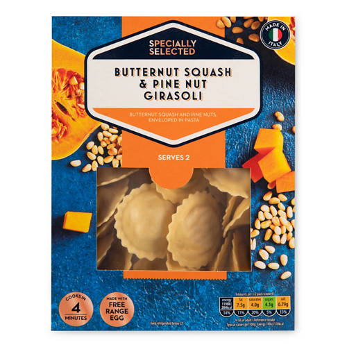 Butternut Squash & Pine Nut Girasoli