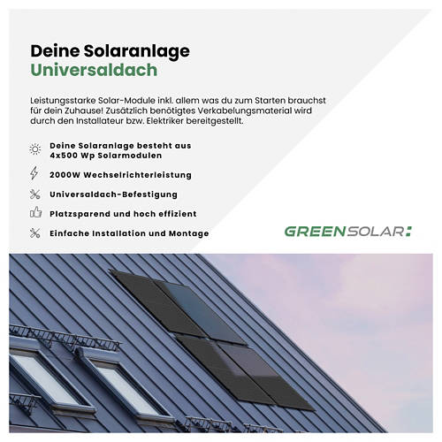 Details 1, Solarkraftwerk Universaldach 2000/2000
