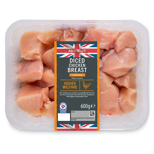 Diced Chicken Breast