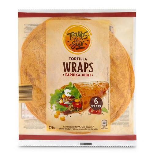 tortilje, čilijeve