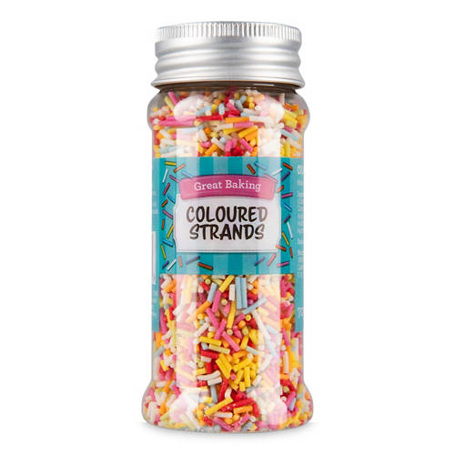 Coloured Strand Great Baking Sprinkles