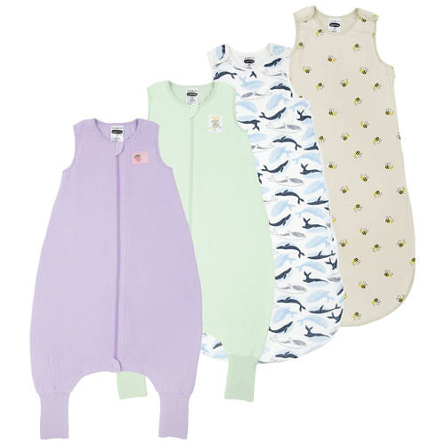 Gruppe 1, Baby-Musselin Schlafsack/Pyjama, Lila, Gr. 70