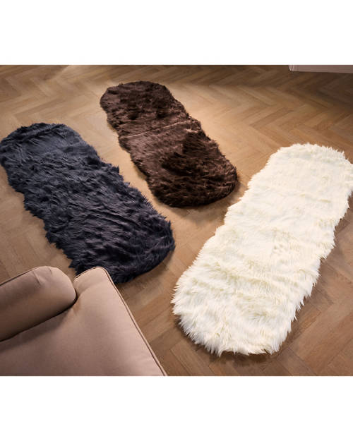 Lifestyle 1, Double Faux Fur Rug