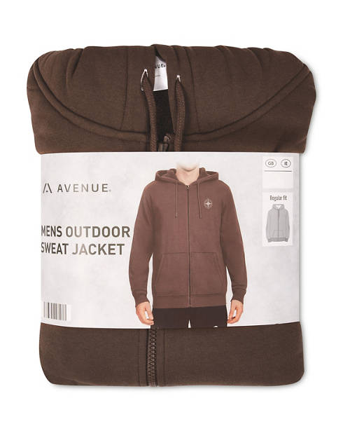 Front shot 2, Adults' Outdoor Sweat Jacket