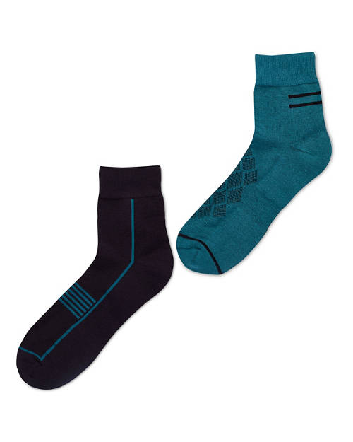 Front shot 2, Ankle Sport Socks 2 Pack