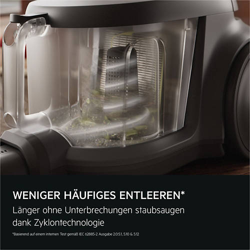 Lifestyle 5, Staubsauger beutellos