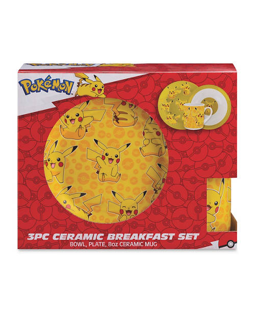 Front shot 2, Character Ceramic Breakfast Set