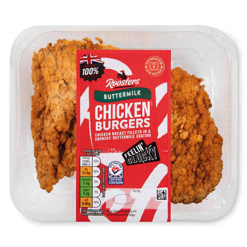 Buttermilk Chicken Burgers