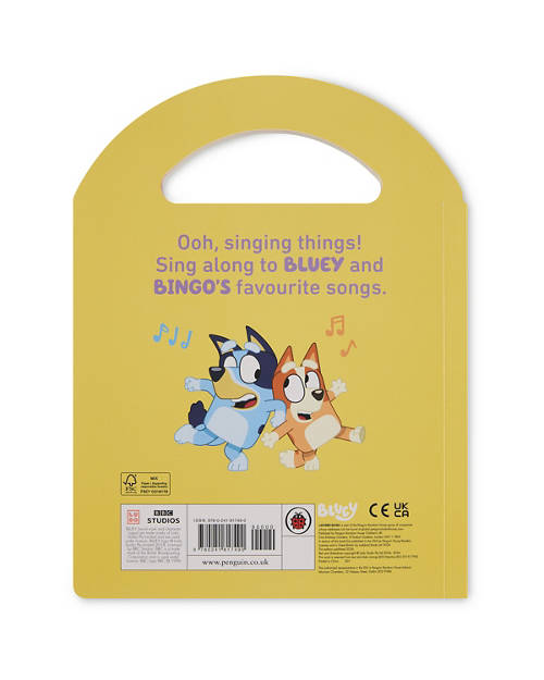 Back shot 1, Bluey Carry Handle Book