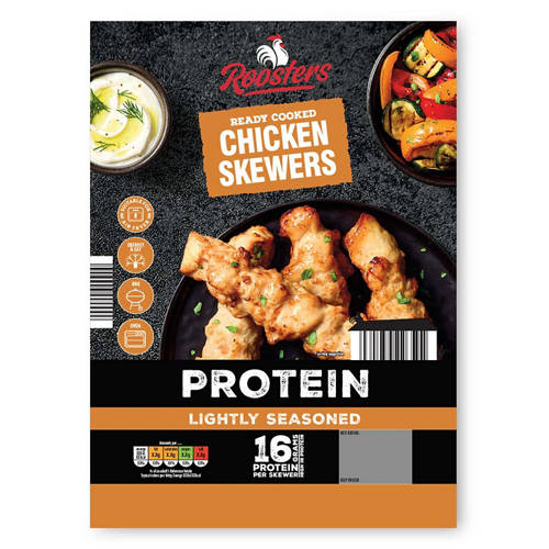 Lightly Seasoned Chicken Skewers