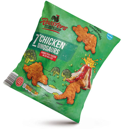 Front shot 2, Dino Chicken Shapes