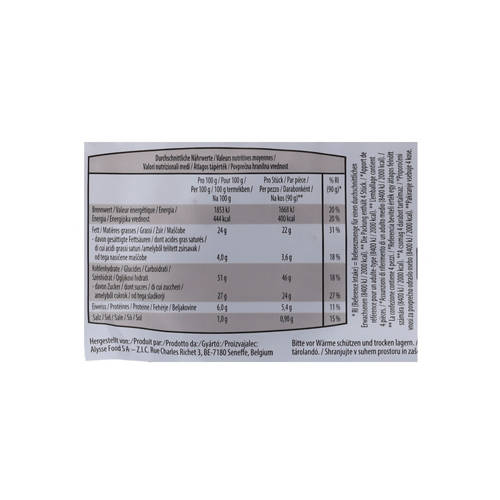 Details 1, Muffins 4er-Packung, Stracciatella-Schoko