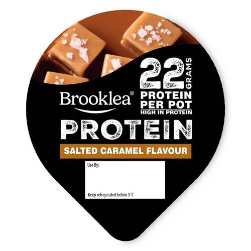 Front shot 2, Salted Caramel Protein Yogurt