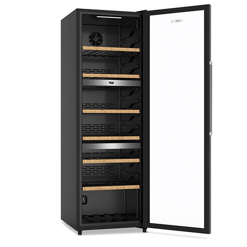 Vorderansicht 2, Weintemperierschrank