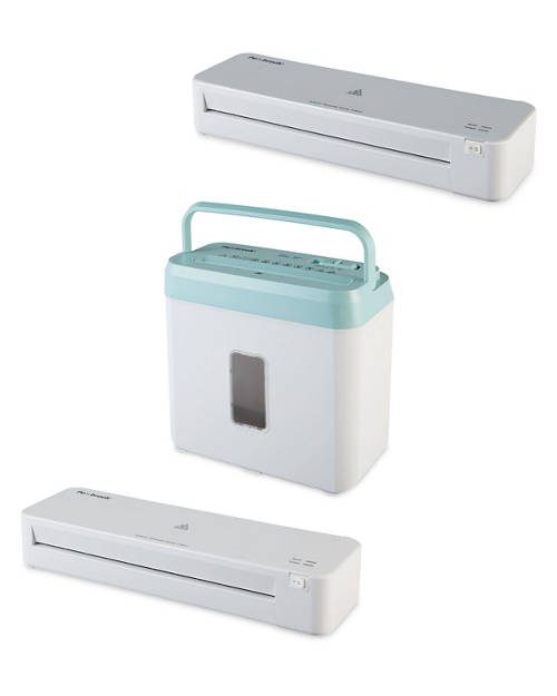 Group 1, A3 Laminator/ Cross Shredder