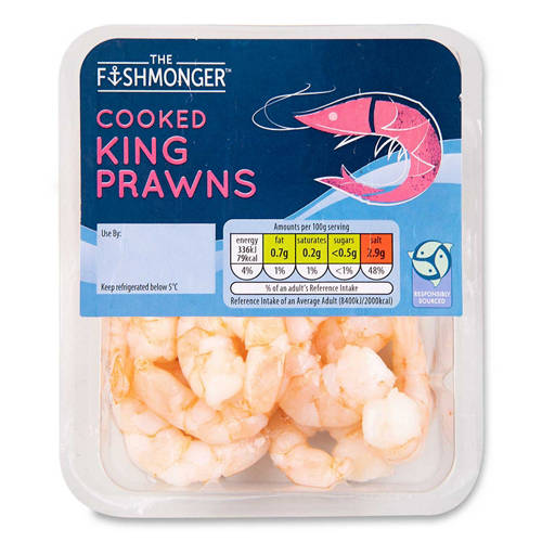 Cooked King Prawns