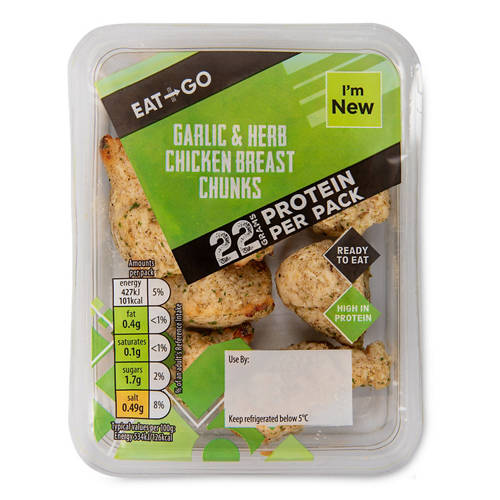 Garlic & Herb Chicken Breast Chunks
