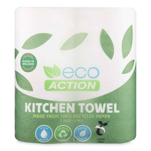 Recycled Kitchen Towels 2 Pack