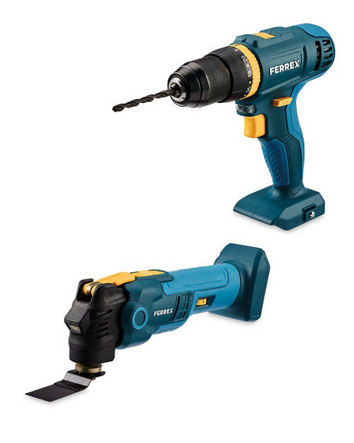 Group 1, 20V Multi Tool/Combi Drill