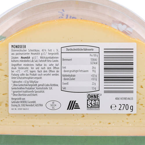 Details 1, Heumilchkäse, Mondseer