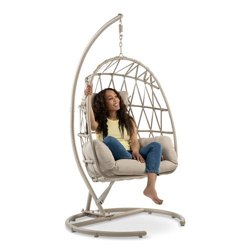 Vue de face 2, fauteuil suspendu