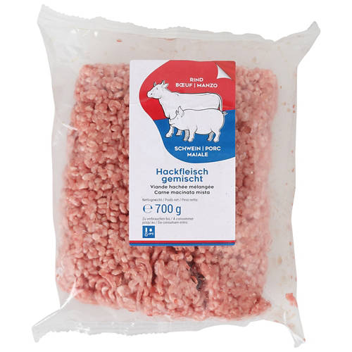 Vue de face 2, Viande hachée mélangée