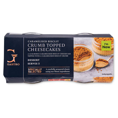 Caramelised Biscuit Cheesecakes