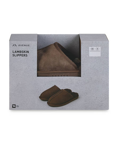 Details 2, Adult Lambskin Slippers