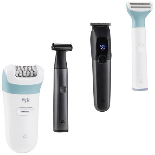 Groupe 1, Assortiment de rasoirs d'été, épilateur