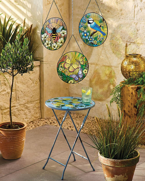 Lifestyle 1, Coloured Glass Sun Catcher