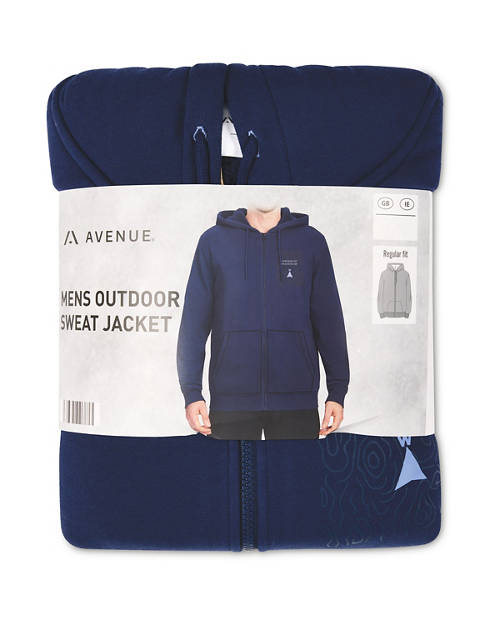 Front shot 2, Adults' Outdoor Sweat Jacket