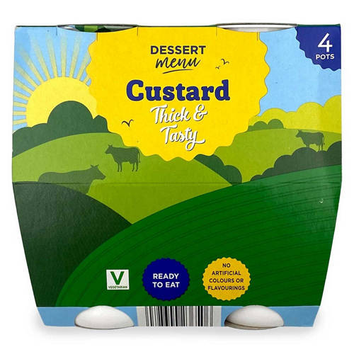 Custard Pots 4 Pack