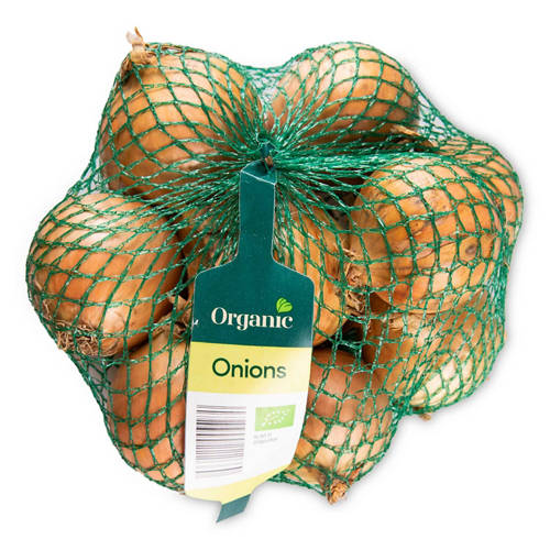 Organic  Brown Onion 750g