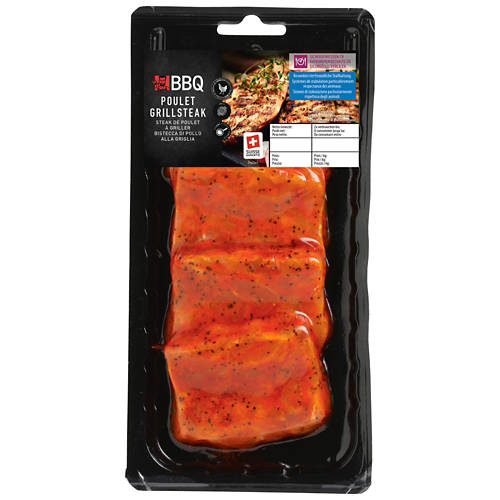 Vista frontale 2, Bistecca di pollo marinata