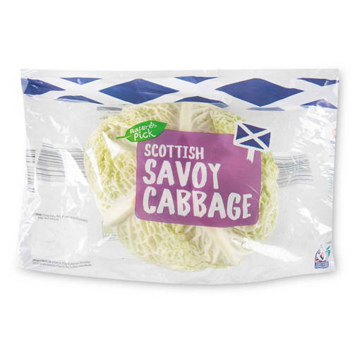 Front shot 2, Savoy Cabbage