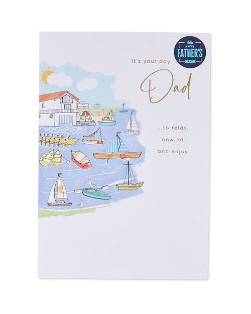 Father's Day Large Cards/Gift Bags Product Image Front shot 01