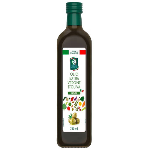Vorderansicht 1, Extra-Vergine-Olivenöl, gefiltert