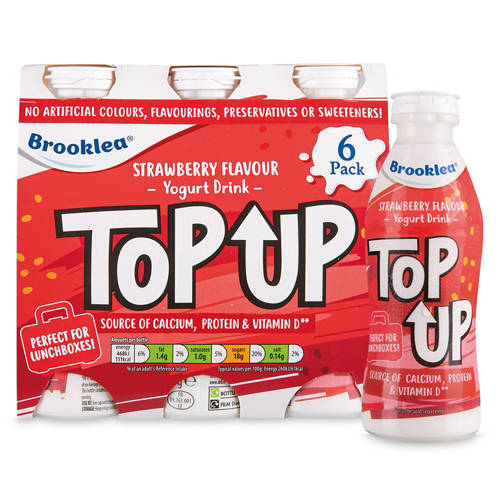 Top Up Yoghurt Drink 6 x 180g