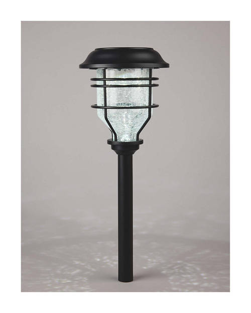 Front shot 3, Solar Crackle Stake Light