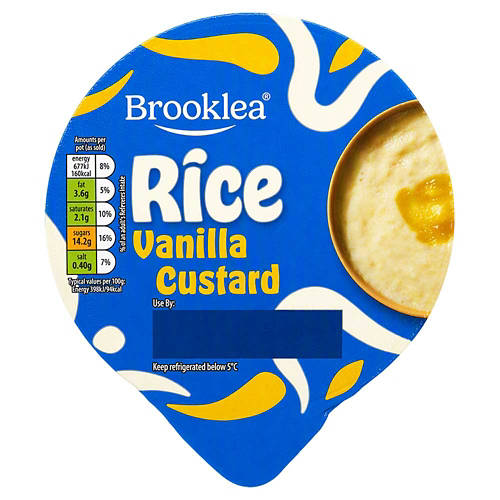 Front shot 2, Vanilla Custard Rice Pudding