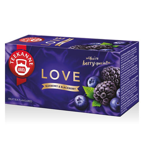 Elölnézet 1, Teaválogatás, Blueberry & Blackberry, 20 filter