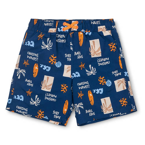 Vista frontale 1, Costumi da bagno per bambini, bambini, navy, taglia 134/140