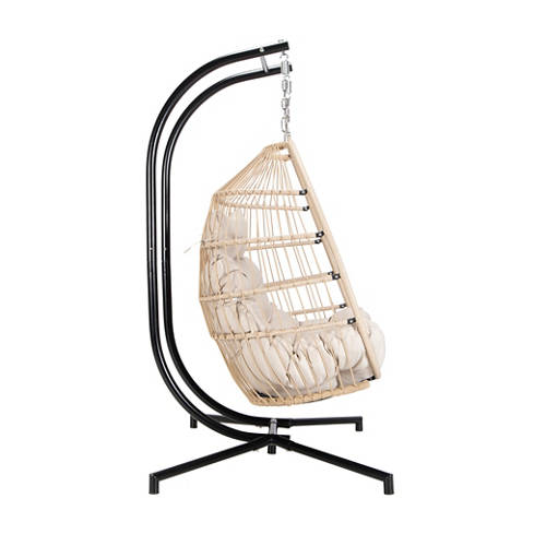 Rechte Seite 1, Hängesessel - 2 Sitzer beige