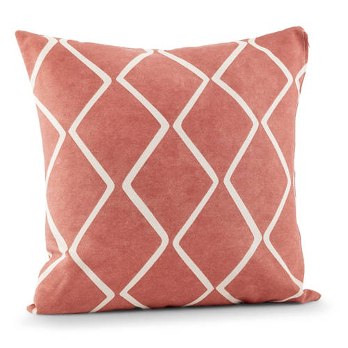 Vista frontale 1, Assortimento di cuscini da esterno, cuscini decorativi, Boho ruggine